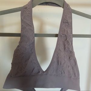 stretchy halter bralette
